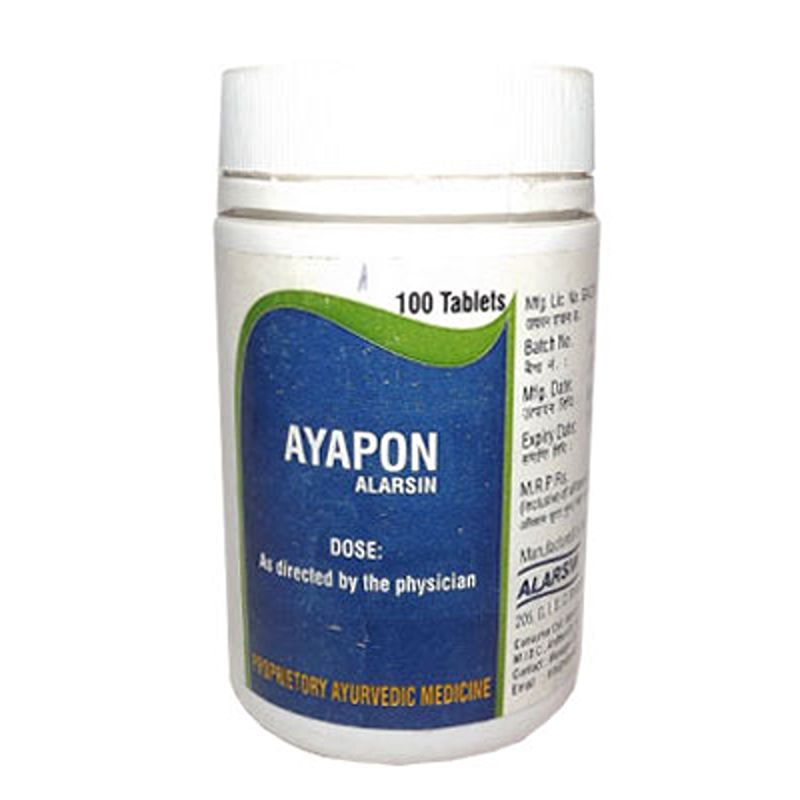 Alarsin Ayapon Tablets - 100 Tabs