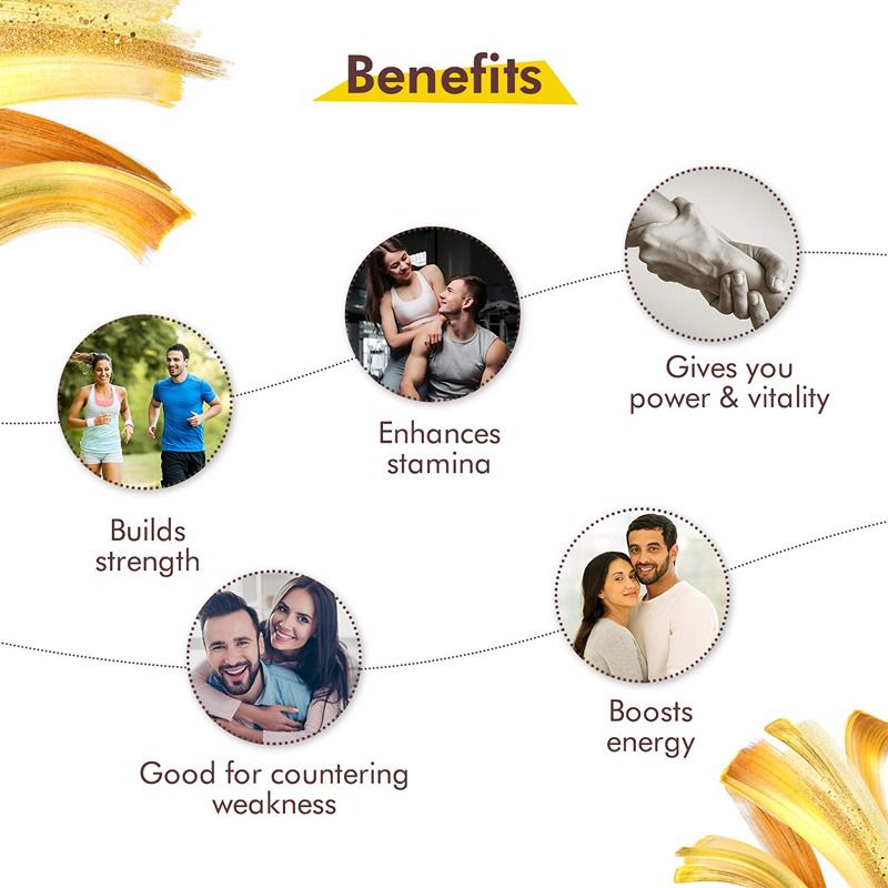 Dabur Musli Gold Capsules - 10 Caps - Image 2