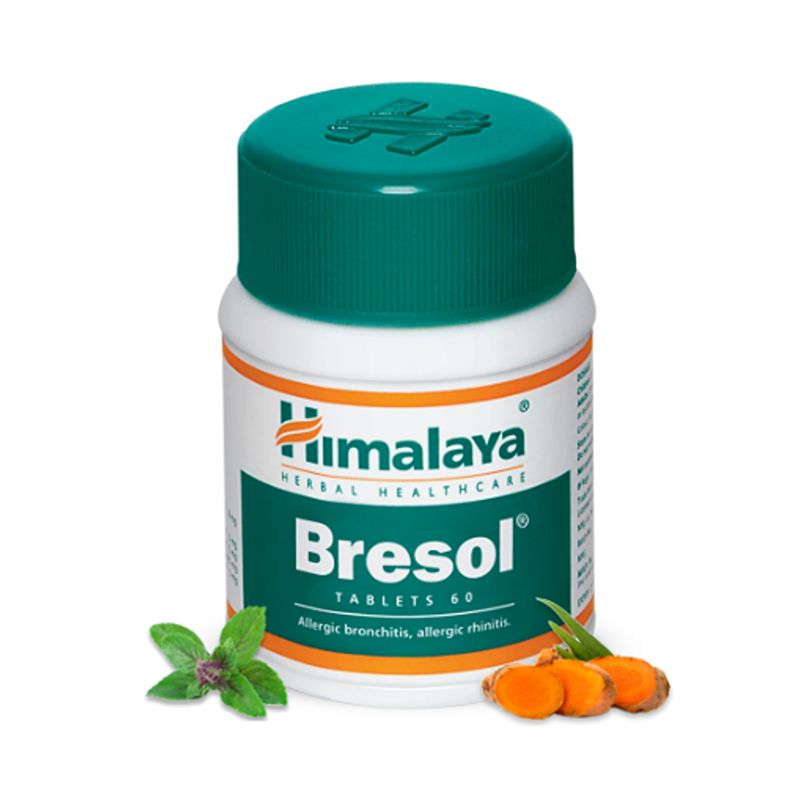 Himalaya Bresol Tablets - 60 Tabs