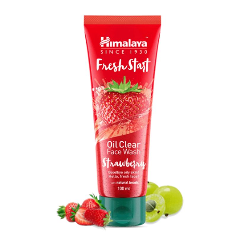 Himalaya Fresh Start Oil Clear Strawberry Face Wash - 50 ml