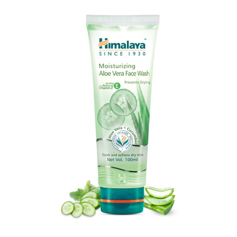 Himalaya Moisturizing Aloe Vera Face Wash - 50 ml
