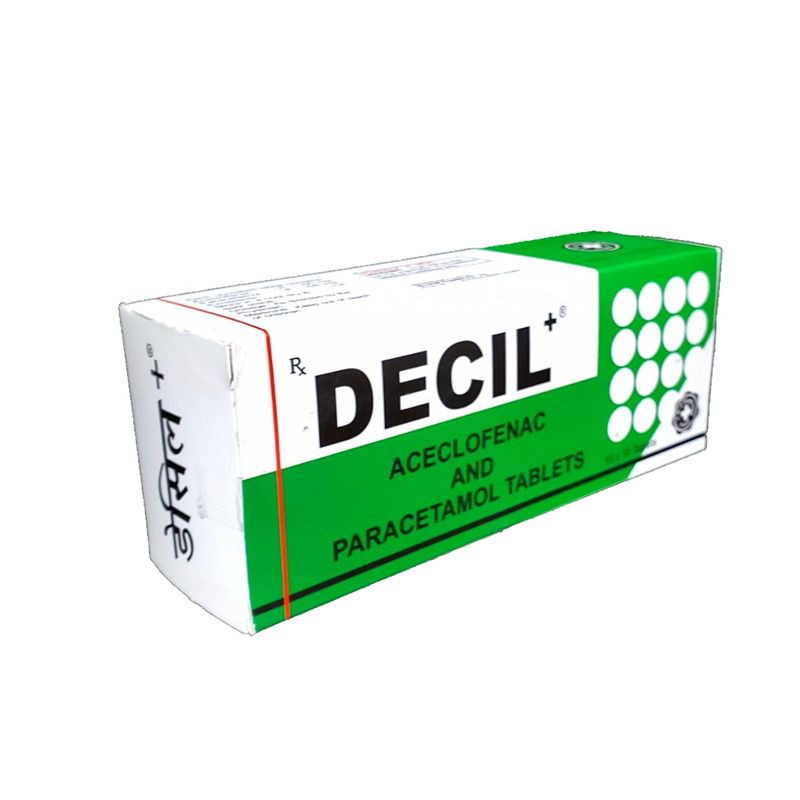 J and J Dechane Decil+ Tabs