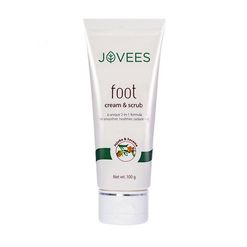 Jovees Herbal Foot Cream and Scrub - 50 gm