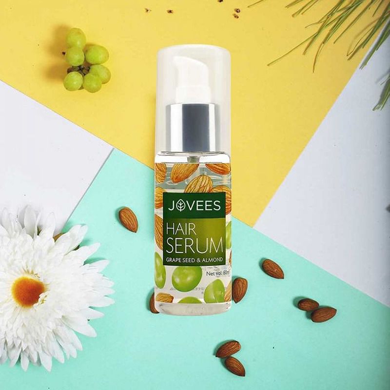 Jovees Herbal Grape seed and almond hair serum - 60 ml - Image 2