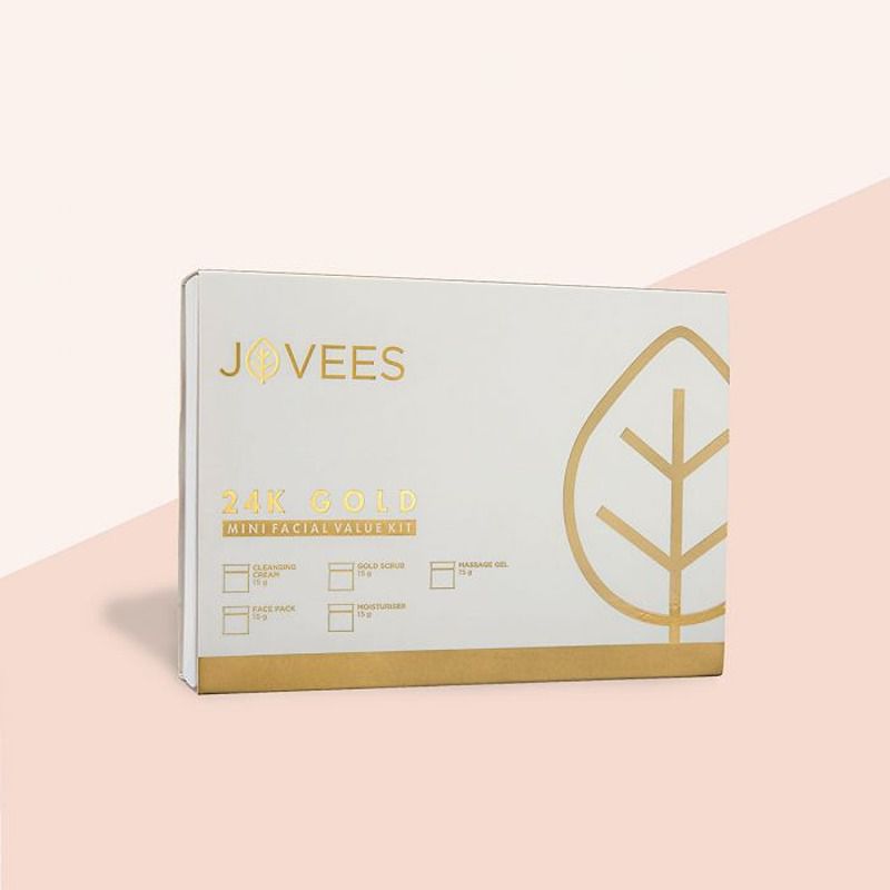 Jovees Herbal Mini 24 Carat Gold Facial Value Kit - 1 Kit - Image 2