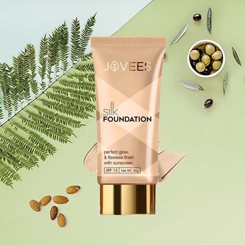 Jovees Herbal Silk Foundation - 30 gm - Image 2