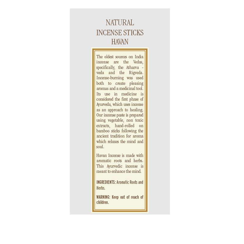 Kama Ayurveda Havan Incense Stick - 50 gm - Image 2