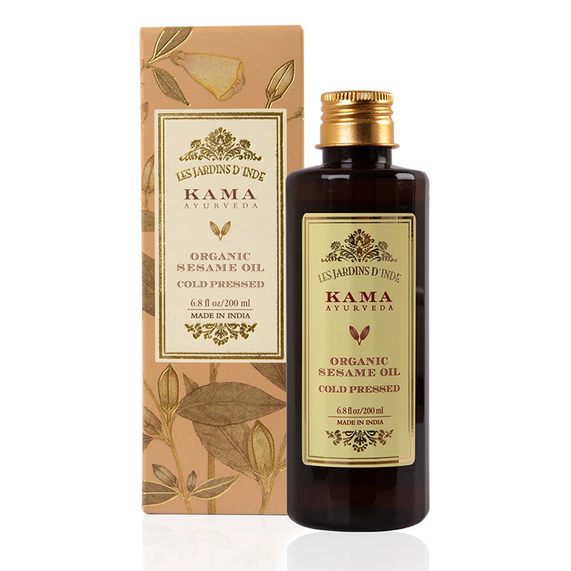 Kama Ayurveda Organic Sesame Oil - 200 ml - Image 2