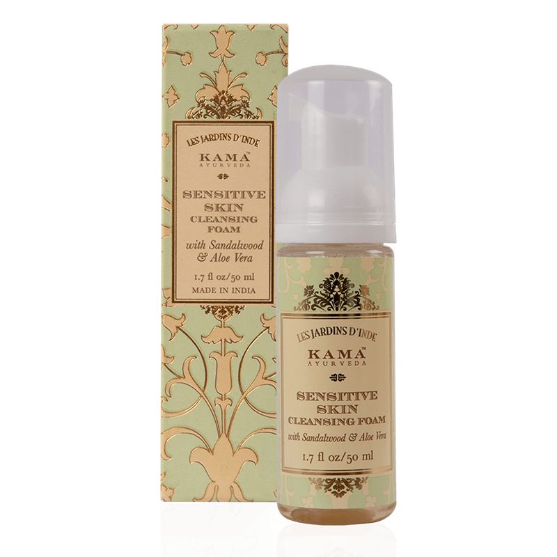 Kama Ayurveda Sensitive Skin Cleansing Foam - 50 ml - Image 2