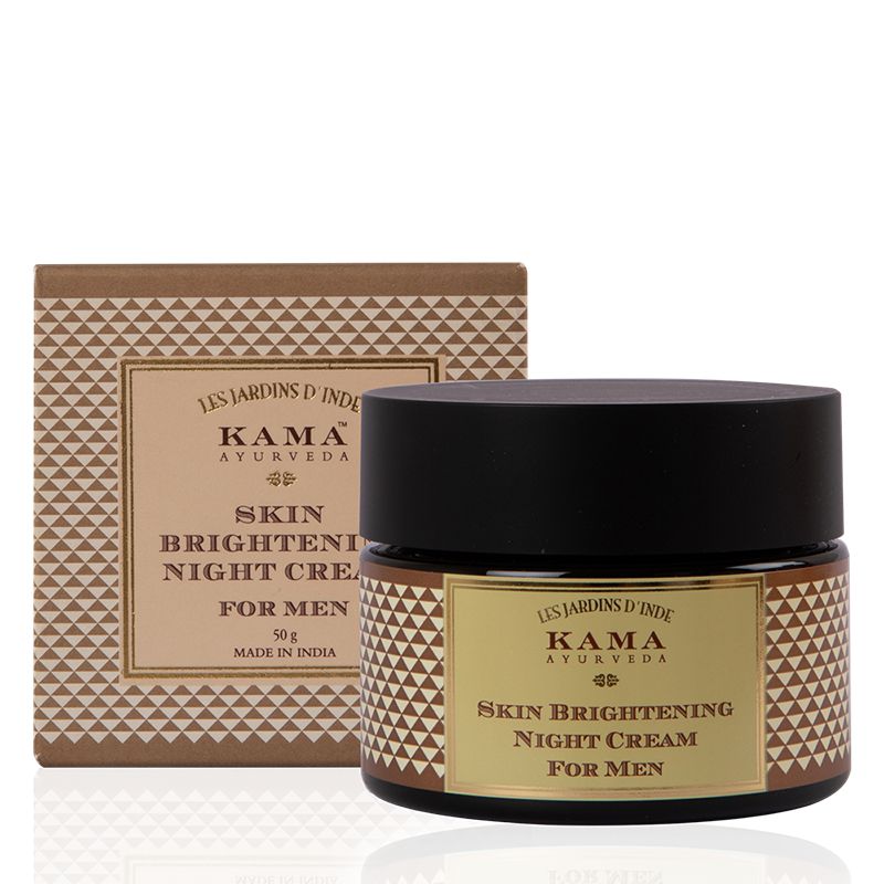 Kama Ayurveda Skin Brightening Night Cream For Men - 50 gm - Image 2