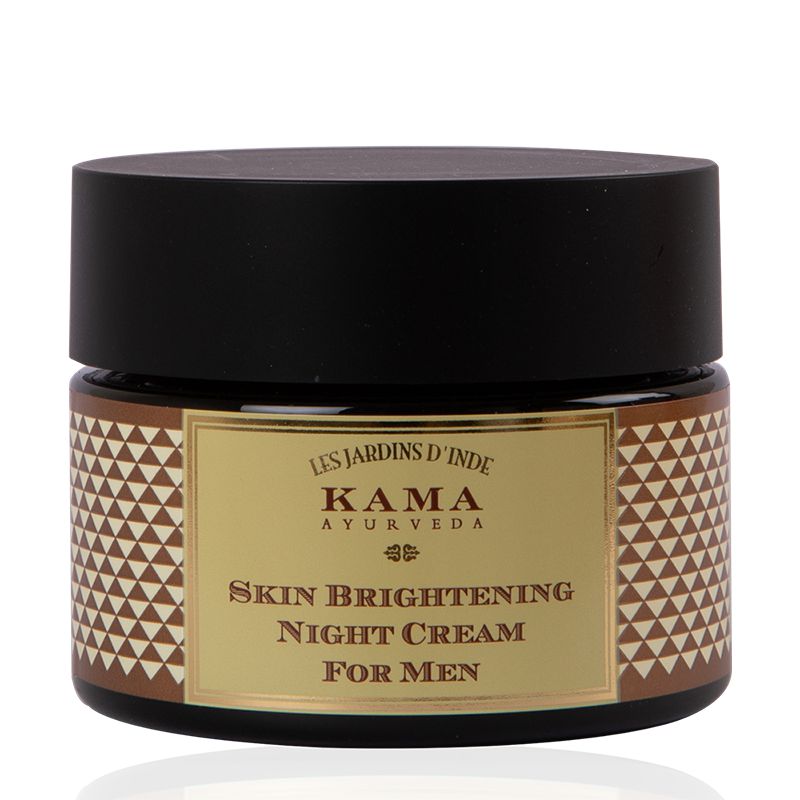 Kama Ayurveda Skin Brightening Night Cream For Men - 50 gm