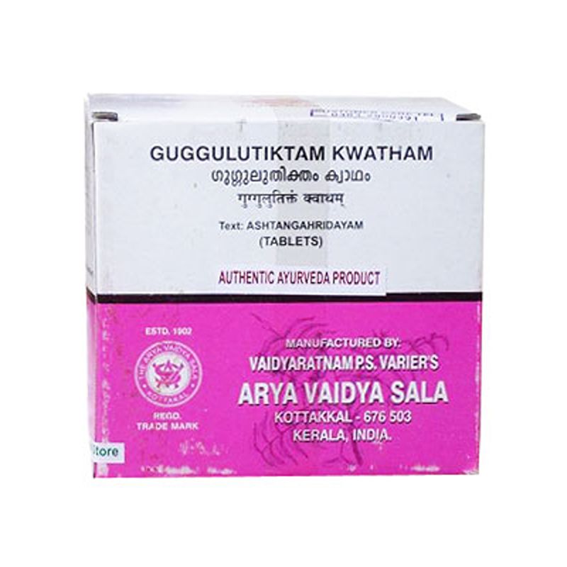 Kottakkal Gulgulutiktam Kwatham Tabs - 100 No