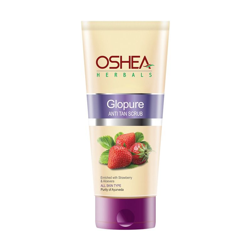 Oshea Herbals Glopure Anti Tan Scrub - 120 gm