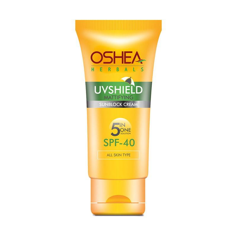 Oshea Herbals UVShield Mattifying Sun Block Cream SPF 40 - 120 gm