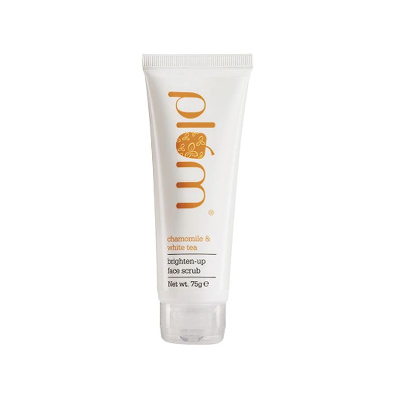 Plum Goodness Chamomile and White Tea Brighten-Up Face Scrub - 75 ml