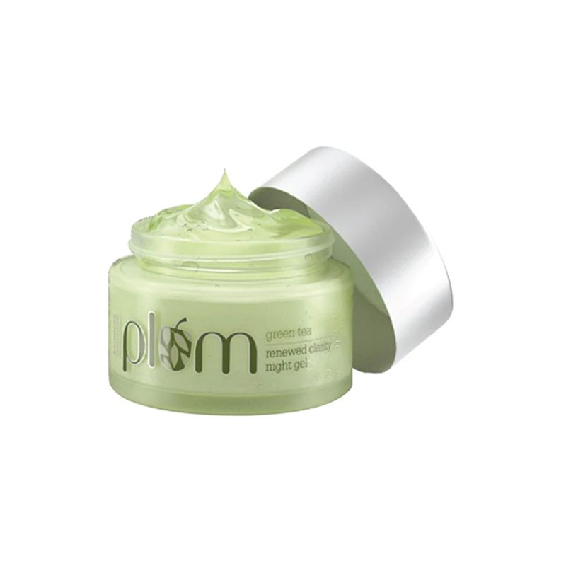 Plum Goodness Green Tea Renewed Clarity Night Gel - 50 ml