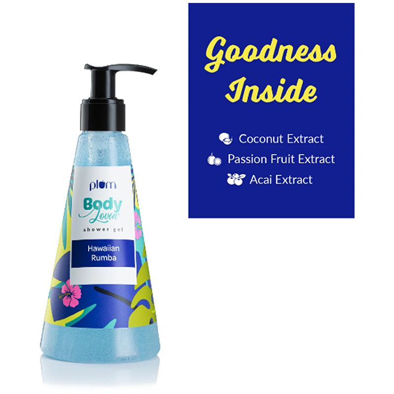 Plum Goodness Plum BodyLovin Hawaiian Rumba Shower Gel - 240 ml - Image 2