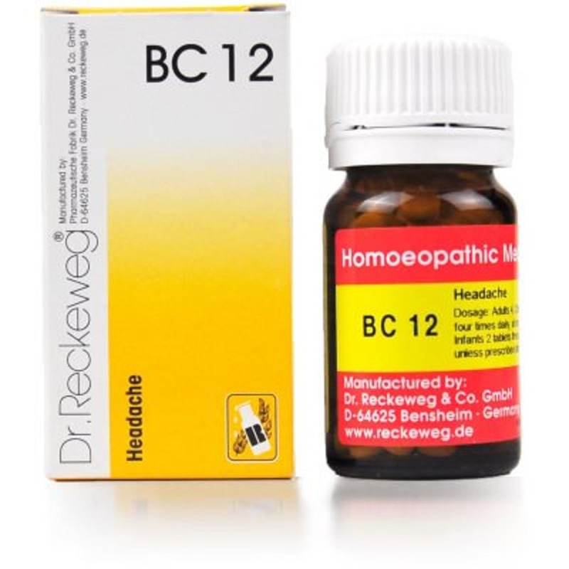 Dr. Reckeweg Bio Combination 12 - Headache - 20 gm