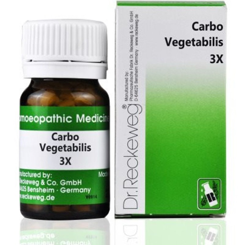 Dr. Reckeweg Carbo Vegetabilis 3X - 20 gm