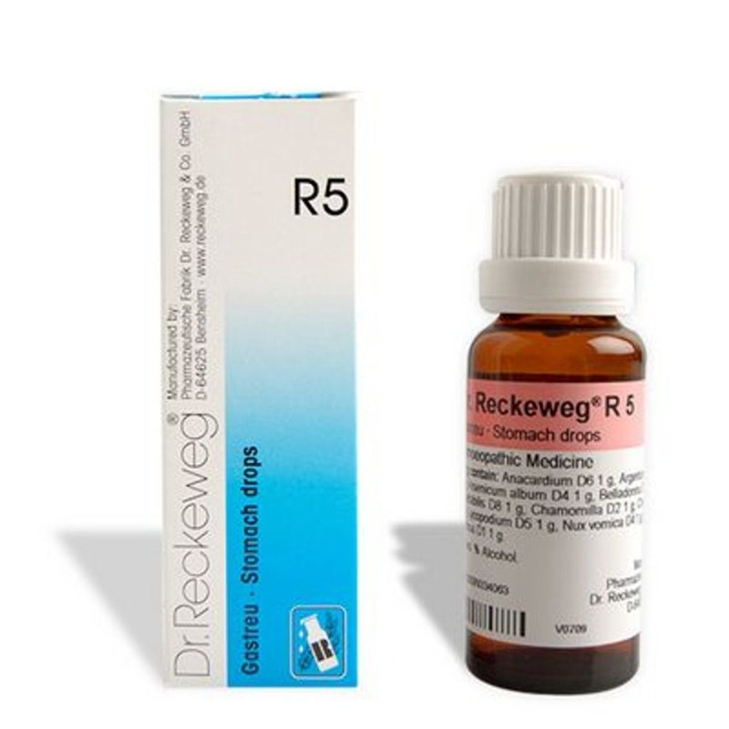 Dr. Reckeweg R5 Stomach and Digestion Drops - 22 ml